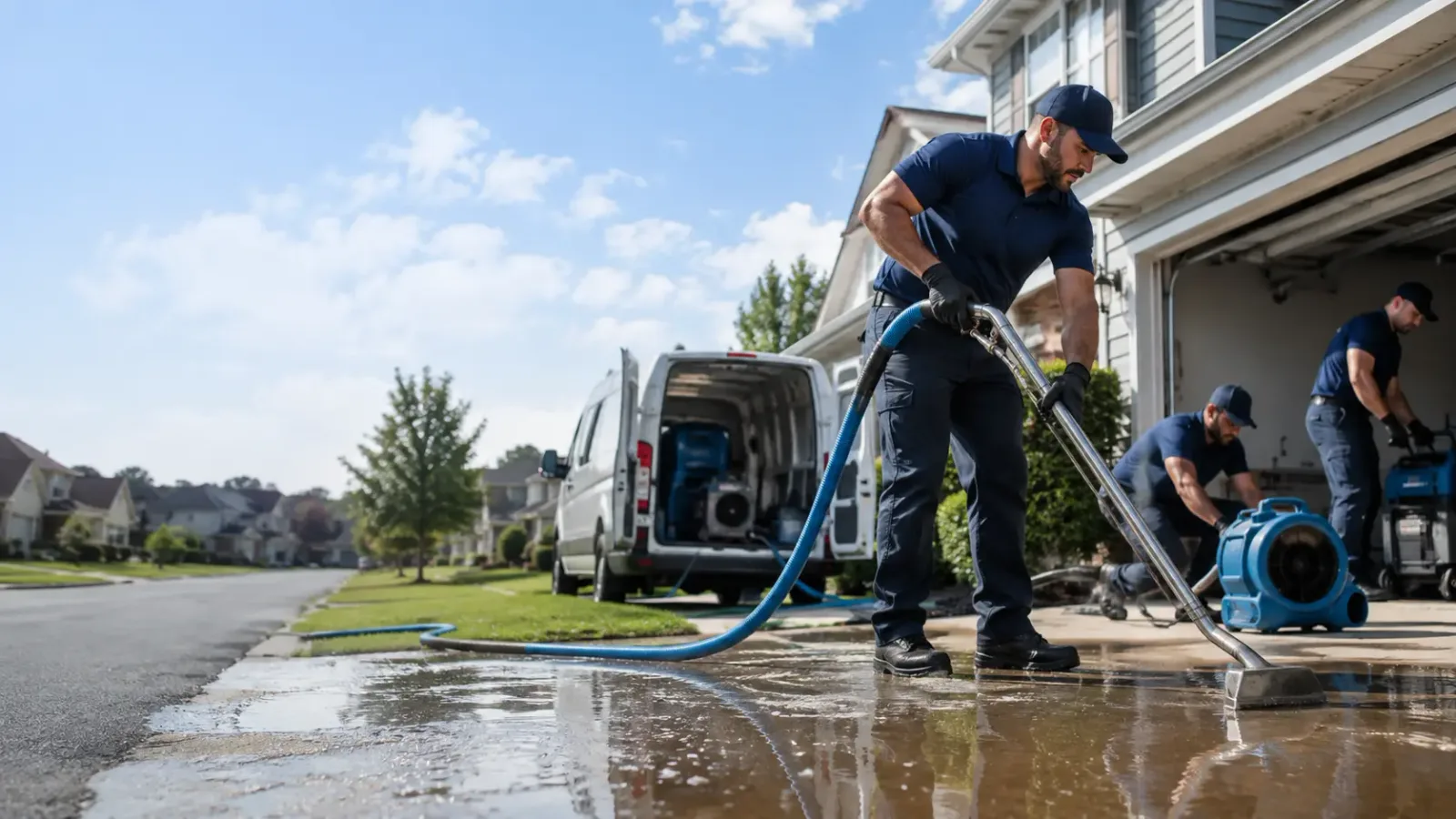 Flood Damage Restoration in Brownsville, OH